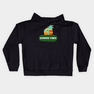 Summer Vibes Kids Hoodie